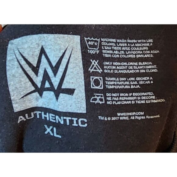 WWE Braun Strowman "Back & Badder Than Ever" Graphic Black T Shirt Size XL - Picture 4 of 11